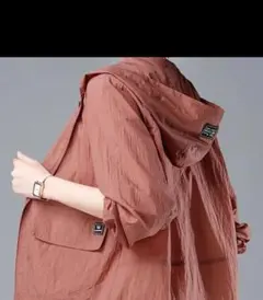 冷感素材 UVカット パーカー XL