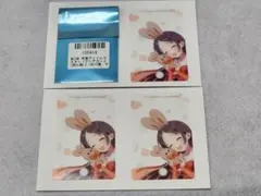 学マス GiGO 特典 クリアカード　第二弾　倉本千奈 3枚