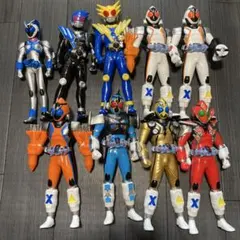 〇Th1027 仮面ライダーW フィギュア 4体まとめ ダブルフォームチェンジ