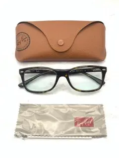 Ray-Ban RB 5228F-2012 黒縁 メガネ べっ甲柄