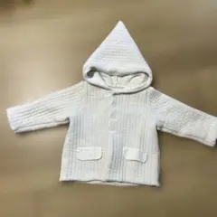 プチバトー　コート　キルティングジャケット 18m 81cm