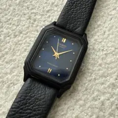 【電池切れ】CASIO ネイビー スクエア型 腕時計