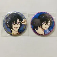 にじさんじ 四季凪アキラ 缶バッジ パジャマパーティー 2点