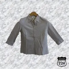 値下 KUMIKYOKU スキッパーシャツ ful-0255