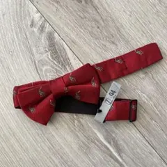 キッズ　Ralph Lauren 赤 ボウタイ