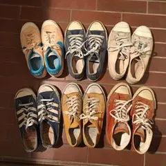 USA製 70s 80s レディース 24㎝ オールド ビンテージスニーカー