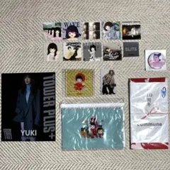 YUKI 寄せ集め 15点 ステッカー 他