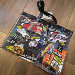 【タグ付き】プールバッグ　くるま
