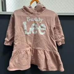 Lee フード付きトレーナー ピンク