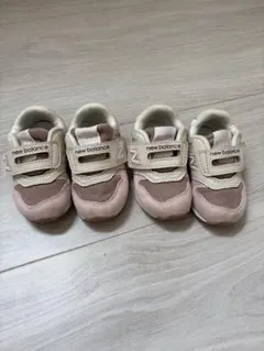 new balance ベビー スニーカー ピンク996 12cm 2足セット