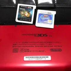 3DS LL カセット付き 太鼓の達人&モンスターハンター4G