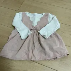 コーデュロイ　トップス　チュニック　80 ママラク
