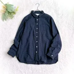 【PUAL CE CIN】カットワークレース刺繍ブラウス　羽織り　コットン100のサムネイル