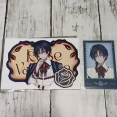 【ローズバレンタイン2点セット】花籠つばさ　チェキ風カード　OS特典