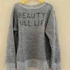 DENIM DUNGAREE グレー スウェット　トレーナー130cm