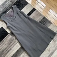 DAMA collection フレアワンピース グレー 13AR 大きいサイズ - メルカリ