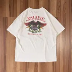 【希少】vintage Harley-Davidson イーグルドラゴンTシャツのサムネイル