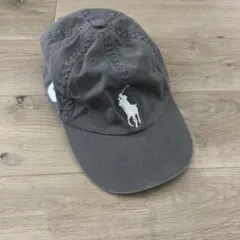 Ralph Lauren グレー キャップ 4-7才　５３センチ