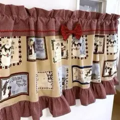 カントリー雑貨 カフェカーテン
