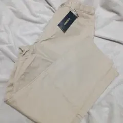 ベージュ　デニムパンツ　L レディース