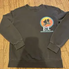 E.T. トレーナー ダークグレー　H&M