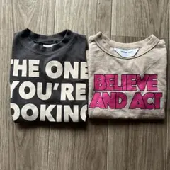 90センチ　オフィシャルチーム　Tシャツ二枚セット⭐︎