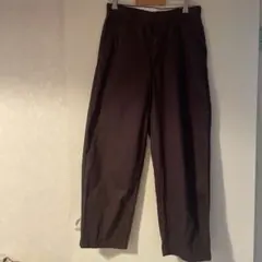 UNIQLO U チノパン ワイドフィット ダークブラウン ウエスト73cm