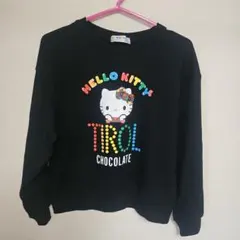 本日限定値下げ★Hello Kitty トレーナー 黒 キティちゃん