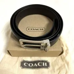 coach コーチ レザー 革 ベルト シルバー金具のサムネイル