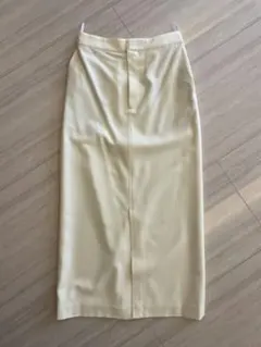 UNITED ARROWS ホワイトタイトスカート