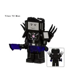 人気商品　ミニフィグ スキビディトイレ タイタンテレビマン (2) レゴ互換