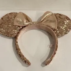 【美品】ディズニー　カチューシャ【スパンコール】