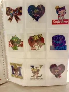 【即購入OK】ヒスミニ ステッカー 9枚セット ホログラム キラキラ