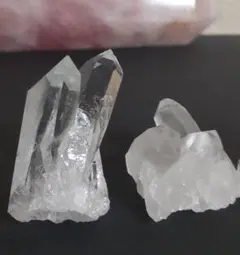 ブラジル産水晶 小型結晶 透明 インテリア装飾セット★★★