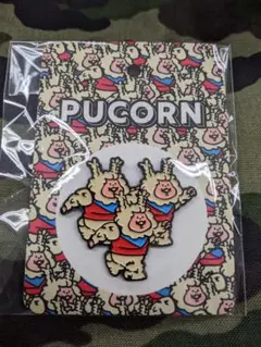 PUCORN キャラクターピンバッジ