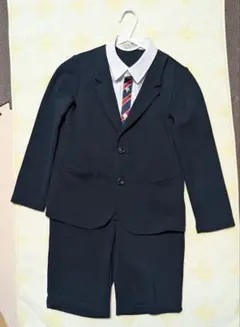 キャサリンコテージ　ネイビー スーツセット 120cm ショートパンツ