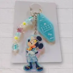 現貨限量❗米老鼠 Mickey Mouse 夏季壓克力鑰匙圈