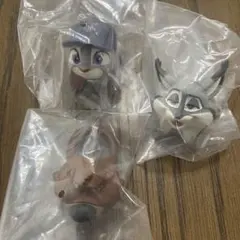 ズートピア2 ガチャガチャ　リング　ジュディ・ニブルズ・パウバート