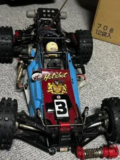 【当時物・動作OK】タミヤ 1/10 ホットショット 美品プロポ付のサムネイル