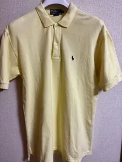 【美品】ポロラルフローレン ポロシャツ L イエロー