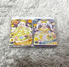 ひみつのアイプリ つむぎプリンセス リングクローバー姫 アクリルキーホルダー
