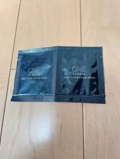 ONE BY KOSÉポアクリアスクラブウォッシュ　サンプル2個ワンバイコーセー