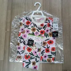 【新品】marimekko 花柄 Tシャツレギンスセット 80のサムネイル