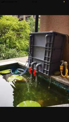 到着すぐ使える最強濾過装置、万能濾過フィルター即時発送送料込み Amazon | 三段式万能濾過装置 外部式ろ過槽 コンパクト濾過装置