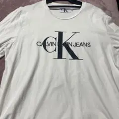 CALVIN KLEIN JEANS ホワイト Tシャツ