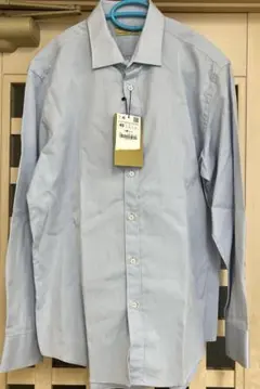 ZARA MAN メンズデザインシャツ　水色