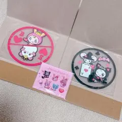 ナルミヤキャラクターズ クリアラバーコースター メゾピアノ 2点セット