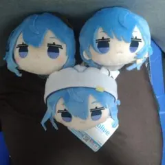 星街すいせい　寝そべりミニマスコット　3種セット　新品タグ付き