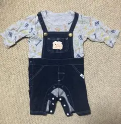 buddy LEE オーバーオール風ロンパース　ベビー　70-80cm