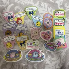 たまごっち ステッカーまとめ シャカシャカアクリルクリップ